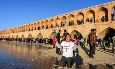 بازگشت حیات به رگ‌های اصفهان، زاینده‌رود خروشان از راه می‌رسد