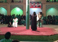 تعزیه حضرت ابوالفضل علیه السلام حسینیه مرکز شهر نطنز 