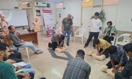 آموزش مبحث خفگی ها و احیای قلبی ریوی