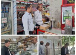 بازرسی از واحد‌های لبنیاتی شهر نطنز 