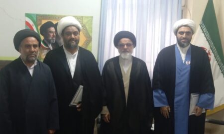 تجلیل از مربیان طرح امین با حضور امام جمعه محترم شهرستان نطنز 