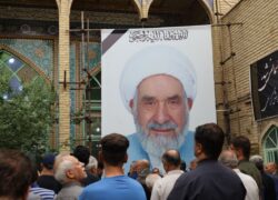 تشییع باشکوه آیت‌الله حاج آقا ضیاءالدین تقی‌زاده انصاری در نطنز