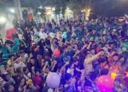 از طنین شادی عید تا طنین فریاد حق؛ وقتی خون شهید، شعار ایستادگی می‌شود.