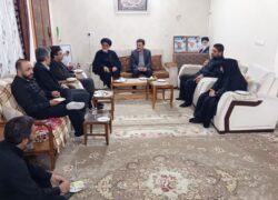 دیدار مسولین شهرستان نطنز با خانواده های معظم شهدا