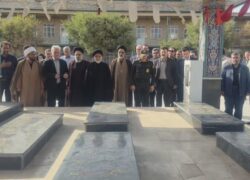 مراسم غباری روبی ضریح مطهر حضرت آقا علی عباس و شاهزاده محمد(ع)