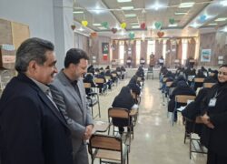 بازدید فرماندار شهرستان نطنز از حوزه‌های امتحانی منطقه امامزاده 