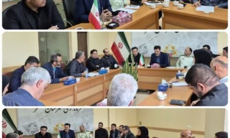 برگزاری جلسه کمیسیون دانشجویی شهرستان نطنز برای هماهنگی برگزاری آزمون سراسری