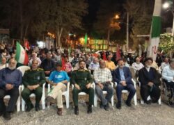 طنین حماسه در میدان ۱۷ شهریور؛ موج ۱۸۱ شب‌های بصیرت با حضور مسئولین و مردم رقم خورد