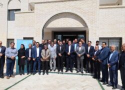 افتتاح ساختمان نظام مهندسی در نطنز