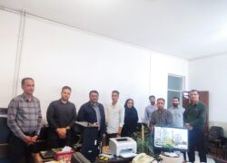 برگزاری مانور انتخاباتی در فرمانداری شهرستان نطنز