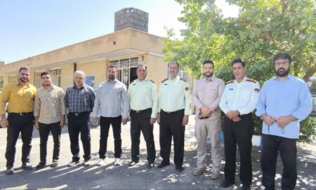 تعامل بسیج و انتظامی در راستای تقویت نظم و امنیت شهرستان نطنز