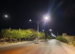 بهسازی روشنایی بلوار شهید منتظری نطنز با اعتبار ۱.۶ میلیارد تومان به پایان رسید